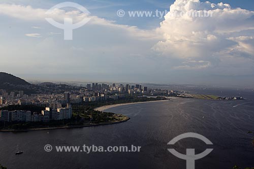  Subject: View of Flamengo Landfill - with the Viuva Hill (Widow Hill) to the left / Place: Rio de Janeiro city - Rio de Janeiro state (RJ) - Brazil / Date: 03/2013 