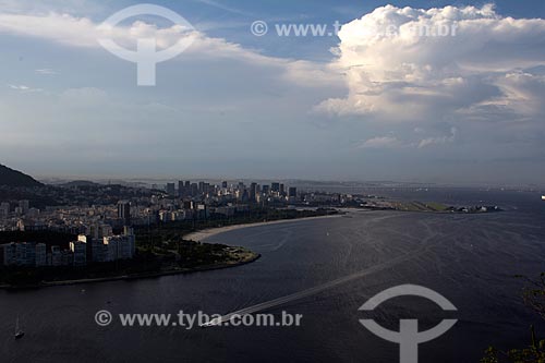  Subject: View of Flamengo Landfill - with the Viuva Hill (Widow Hill) to the left / Place: Rio de Janeiro city - Rio de Janeiro state (RJ) - Brazil / Date: 03/2013 