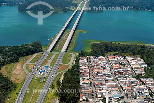  Subject: Stretch of Mario Covas Beltway - also known as Sao Paulo Metropolitan Beltway - and brigde over Billings Dam / Place: Sao Bernardo do Campo city - Sao Paulo state (SP) - Brazil / Date: 02/2013 