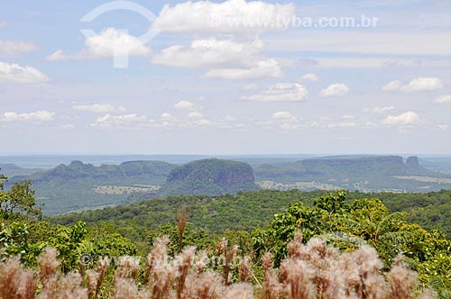  Subject: View of Maracaju Mountain Range / Place: Aquidauana city - Mato Grosso do Sul state (MS) - Brazil / Date: 01/2013 