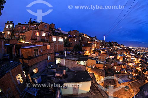  Subject: Morro da Alvorada, one of the communities which form the Complexo do Alemao / Place: Rio de Janeiro city - Rio de Janeiro state (RJ) - Brazil / Date: 11/2011 