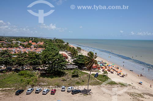  Subject: view of the Maria Farinha beach / Place: Paulista city - Pernambuco state (PE) - Brazil / Date: 02/2013 