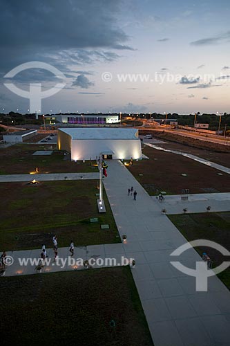  Subject: View of auditorium from the terrace at Mirante Tower of Cabo Branco Station (2008) - also known as Science, Culture and Arts Station / Place: Joao Pessoa city - Paraiba state (PB) - Brazil / Date: 02/2013 