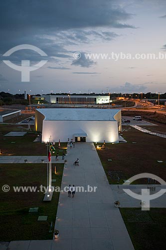  Subject: View of auditorium from the terrace at Mirante Tower of Cabo Branco Station (2008) - also known as Science, Culture and Arts Station / Place: Joao Pessoa city - Paraiba state (PB) - Brazil / Date: 02/2013 