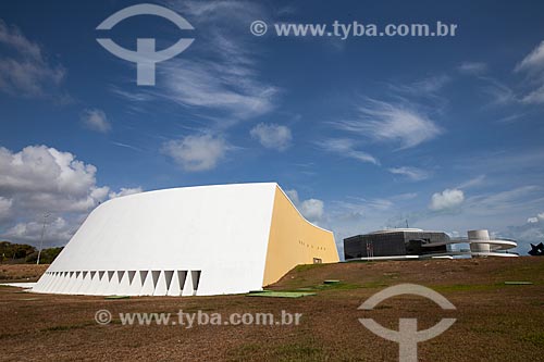  Subject: Auditorium of Cabo Branco Station (2008) - also known as Science, Culture and Arts Station - with the Mirante Tower in the background / Place: Joao Pessoa city - Paraiba state (PB) - Brazil / Date: 02/2013 