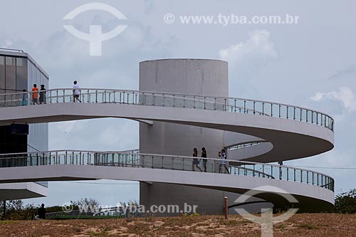  Subject: Ramp access to Mirante Tower of Cabo Branco Station (2008) - also known as Science, Culture and Arts Station / Place: Joao Pessoa city - Paraiba state (PB) - Brazil / Date: 02/2013 