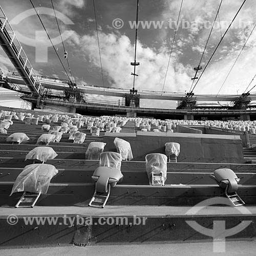  Subject: Reform Journalist Mario Filho Stadium - also known as Maracana - new accents awaiting installation / Place: Maracana neighborhood - Rio de Janeiro city - Rio de Janeiro state (RJ) - Brazil / Date: 03/2013 