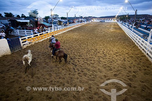  Subject: Vaquejada at Santa Terezinha Park / Place: Alagoa Grande city - Paraiba state (PB) - Brazil / Date: 02/2013 