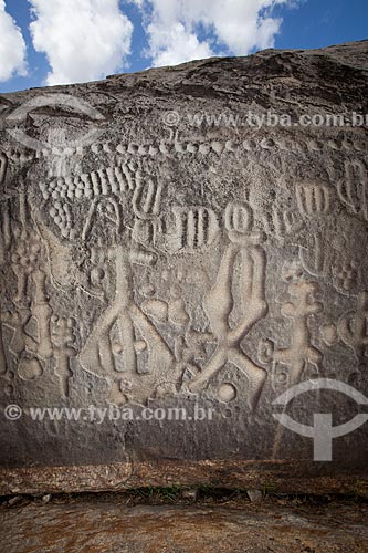  Subject: Inga Stone - also known as Itacoatiaras of Inga - in the Pedra Lavrada Sitio / Place: Inga city - Paraiba state (PB) - Brazil / Date: 02/2013 
