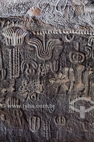  Subject: Inga Stone - also known as Itacoatiaras of Inga - in the Pedra Lavrada Sitio / Place: Inga city - Paraiba state (PB) - Brazil / Date: 02/2013 