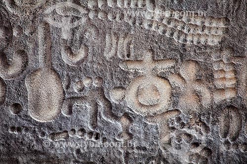  Subject: Inga Stone - also known as Itacoatiaras of Inga - in the Pedra Lavrada Sitio / Place: Inga city - Paraiba state (PB) - Brazil / Date: 02/2013 