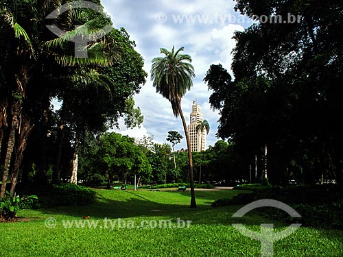  Subject: Campo de Santana with Central do Brasil building in the background / Place: City center - Rio de Janeiro city - Rio de Janeiro state (RJ) - Brazil / Date: 03/2013 