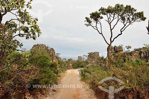  Subject: Condominio de Pedras - Located in Serra Preta in the complex of the Serra da Canastra / Place: Delfinopolis city - Minas Gerais state (MG) - Brazil / Date: 03/2013 