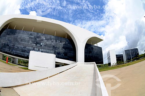  Tiradentes Palace - headquarters of the State Government - with the Minas and Gerais Buildings - headquarters of the Departments of the State Government - in the background of the President Tancredo Neves Administrative Center (2010)   - Belo Horizonte city - Minas Gerais state (MG) - Brazil