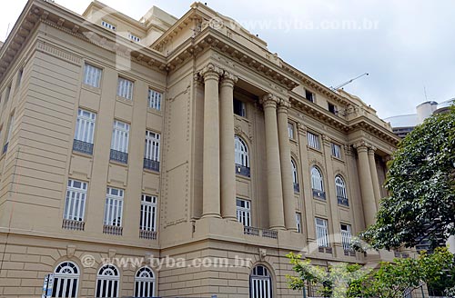  Subject: Bank of Brazil Cultural Center of Belo Horizonte - integrates the Circuit Cultural Liberdade Square / Place: Belo Horizonte city - Minas Gerais state (MG) - Brazil / Date: 01/2013 