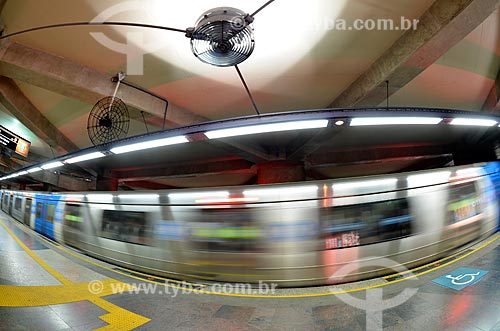  Subject: Inside of Siqueira Campos Subway Station - Line 1 / Place: City center neighborhood - Rio de Janeiro city - Rio de Janeiro state (RJ) - Brazil / Date: 12/2012 