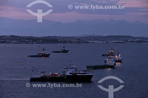  Subject: Vessel in Guanabara Bay / Place: Rio de Janeiro city - Rio de Janeiro state (RJ) - Brazil / Date: 04/2013 