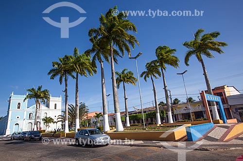  Subject: Nossa Senhora dos Prazeres Church in Monsenhor Armando de Paiva Square / Place: Goianinha city - Rio Grande do Norte state (RN) - Brazil / Date: 03/2013 