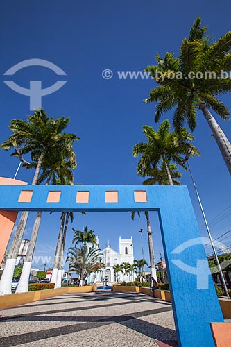  Subject: Nossa Senhora dos Prazeres Church in Monsenhor Armando de Paiva Square / Place: Goianinha city - Rio Grande do Norte state (RN) - Brazil / Date: 03/2013 