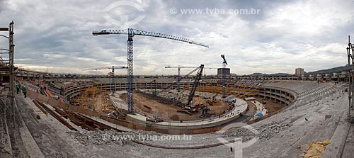  Subject: Reform of Journalist Mario Filho Stadium -  also known as Maracana / Place: Maracana neighborhood - Rio de Janeiro city - Rio de Janeiro (RJ) - Brazil / Date: 04/2012 
