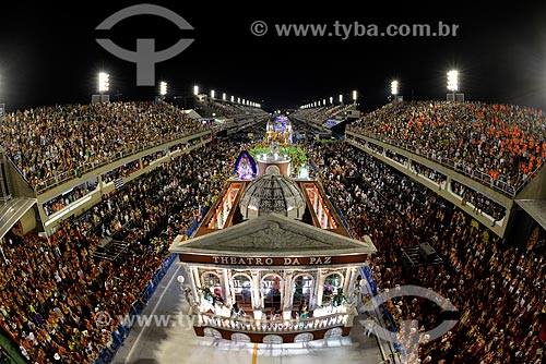  Subject: Parade of Gremio Recreativo Escola de Samba Imperatriz Leopoldinense Samba School - Floats - Plot in 2013 - Para, The Muiraquita of Brazil / Place: Rio de Janeiro city - Rio de Janeiro state (RJ) - Brazil / Date: 02/2013 