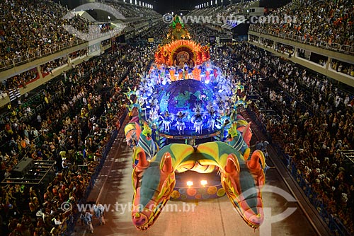  Subject: Parade of Gremio Recreativo Escola de Samba Unidos de Vila Isabel Samba School - Floats - Plot in 2013 - Water in the beans that came one more... / Place: Rio de Janeiro city - Rio de Janeiro state (RJ) - Brazil / Date: 02/2013 