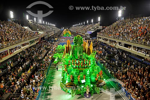  Subject: Parade of Gremio Recreativo Escola de Samba Unidos de Vila Isabel Samba School - Floats - Plot in 2013 - Water in the beans that came one more... / Place: Rio de Janeiro city - Rio de Janeiro state (RJ) - Brazil / Date: 02/2013 