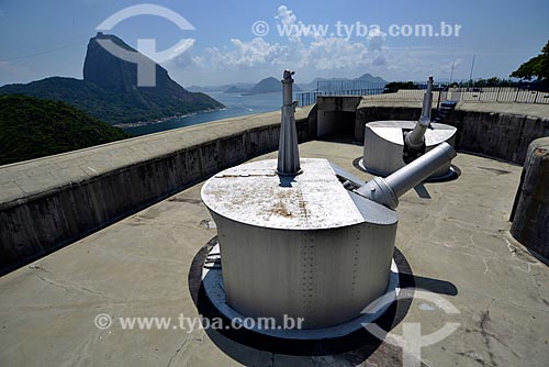  Subject: Cannons of Duque de Caxias Fort - also known as Leme Fort / Place: Leme neighborhood - Rio de Janeiro city - Rio de Janeiro state (RJ) - Brazil / Date: 02/2013 