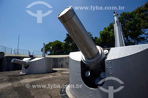  Subject: Cannons of Duque de Caxias Fort - also known as Leme Fort / Place: Leme neighborhood - Rio de Janeiro city - Rio de Janeiro state (RJ) - Brazil / Date: 02/2013 