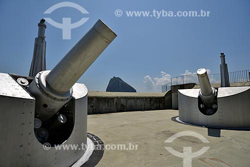  Subject: Cannons of Duque de Caxias Fort - also known as Leme Fort / Place: Leme neighborhood - Rio de Janeiro city - Rio de Janeiro state (RJ) - Brazil / Date: 02/2013 