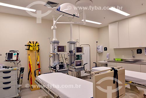  Subject: Stabilization room of hospital / Place: Rio de Janeiro city - Rio de Janeiro state (RJ) - Brazil / Date: 04/2013 