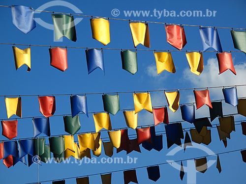  Subject: Flags at Luiz Gonzaga Northeast Traditions Centre / Place: Sao Cristovao neighborhood - Rio de Janeiro city - Rio de Janeiro state (RJ) - Brazil / Date: 05/2013 