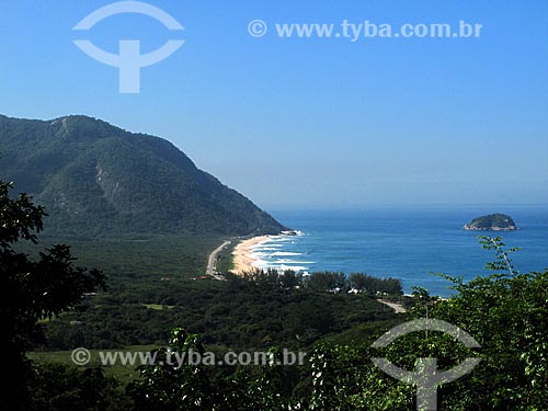  Subject: Grumari Beach view of Old Road of Grumari / Place: Grumari neighborhood - Rio de Janeiro city (RJ) - Rio de Janeiro state (RJ) - Brazil / Date: 06/2013 