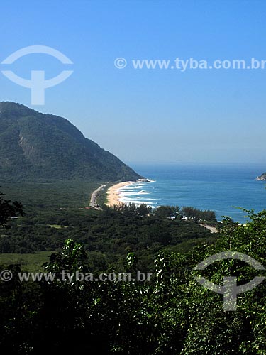  Subject: Grumari Beach view of Old Road of Grumari / Place: Grumari neighborhood - Rio de Janeiro city (RJ) - Rio de Janeiro state (RJ) - Brazil / Date: 06/2013 