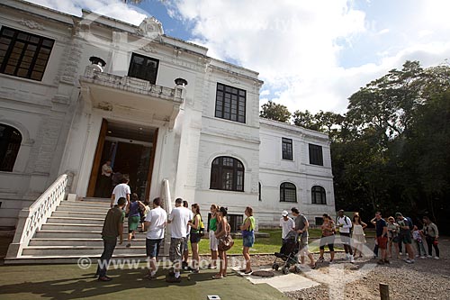  Subject: Queue visitors at Environment Museum of Botanical Garden of Rio de Janeiro / Place: Jardim Botanico neighborhood - Rio de Janeiro city - Rio de Janeiro state (RJ) - Brazil / Date: 06/2013 