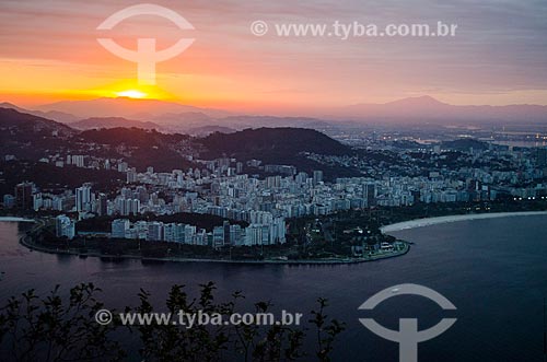  Subject: View of Flamengo Landfill with the Viuva Hill (Widow Hill) / Place: Flamengo neighborhood - Rio de Janeiro city - Rio de Janeiro state (RJ) - Brazil / Date: 06/2013 