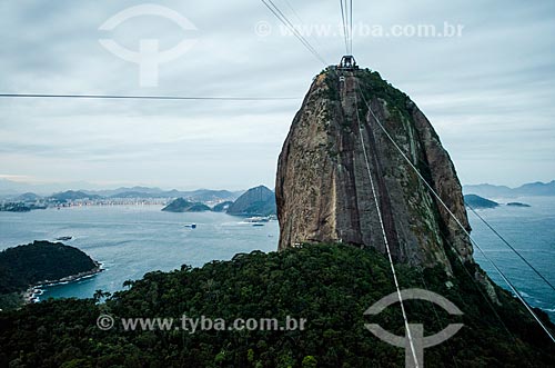 Subject: Sugar Loaf with entrance of Guanabara Bay in the background / Place: Rio de Janeiro city - Rio de Janeiro state (RJ) - Brazil / Date: 06/2013 