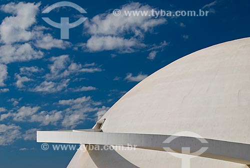  Subject: Honestino Guimaraes National Museum (2006) - part of the Joao Herculino Cultural Complex of the Republic / Place: Brasilia city - Distrito Federal (Federal District) - Brazil / Date: 04/2010 