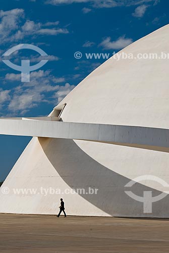  Subject: Honestino Guimaraes National Museum (2006) - part of the Joao Herculino Cultural Complex of the Republic / Place: Brasilia city - Distrito Federal (Federal District) - Brazil / Date: 04/2010 