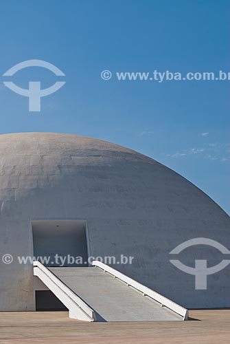  Subject: Honestino Guimaraes National Museum (2006) - part of the Joao Herculino Cultural Complex of the Republic / Place: Brasilia city - Distrito Federal (Federal District) - Brazil / Date: 04/2010 