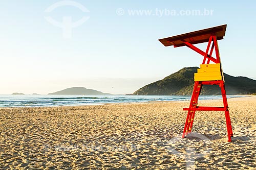  Subject: Lifeguard station in Brava Beach / Place: Florianopolis city - Santa Catarina state (SC) - Brazil / Date: 07/2013 