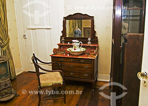  Subject: Furniture in exhibition at of House Museum Quissama - antique residence of Viscount of Araruama / Place: Quissama city - Rio de Janeiro state (RJ) - Brazil / Date: 06/2013 