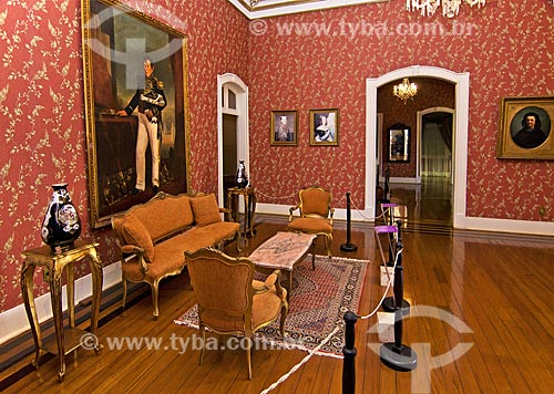  Subject: Furniture in exhibition at of House Museum Quissama - antique residence of Viscount of Araruama / Place: Quissama city - Rio de Janeiro state (RJ) - Brazil / Date: 06/2013 