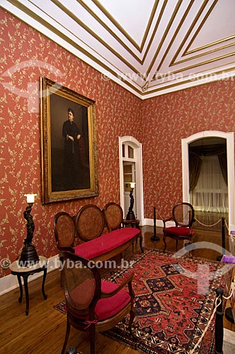  Subject: Furniture in exhibition at of House Museum Quissama - antique residence of Viscount of Araruama / Place: Quissama city - Rio de Janeiro state (RJ) - Brazil / Date: 06/2013 