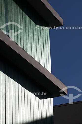  Subject: Detail of Architecture of the facade of Art Museum of Rio (MAR) / Place: City center - Rio de Janeiro city - Rio de Janeiro state (RJ) - Brazil / Date: 07/2013 