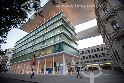  Subject: Facade of Art Museum of Rio (MAR) / Place: City center - Rio de Janeiro city - Rio de Janeiro state (RJ) - Brazil / Date: 07/2013 