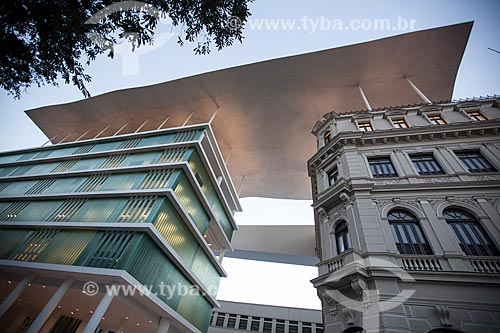  Subject: Facade of Art Museum of Rio (MAR) / Place: City center - Rio de Janeiro city - Rio de Janeiro state (RJ) - Brazil / Date: 07/2013 