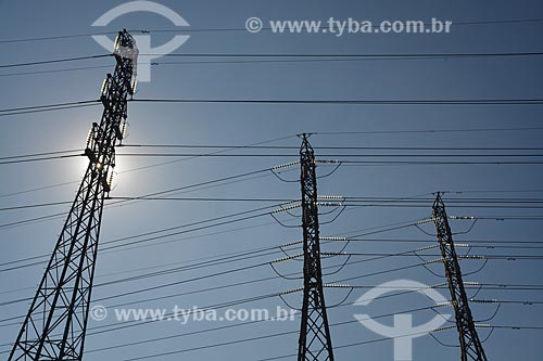  Subject: Towers of power transmission / Place: Madureira neighborhood - Rio de Janeiro city - Rio de Janeiro state (RJ) - Brazil / Date: 06/2013 