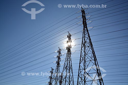  Subject: Towers of power transmission / Place: Madureira neighborhood - Rio de Janeiro city - Rio de Janeiro state (RJ) - Brazil / Date: 06/2013 