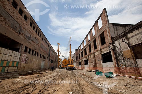  Subject: Construction site of Port Binary / Place: Rio de Janeiro city - Rio de Janeiro state (RJ) - Brazil / Date: 02/2013 